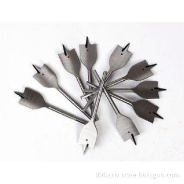 10mm 32mm 35mm 45#Steel Flat Wood Bit Set With Bright / Tin